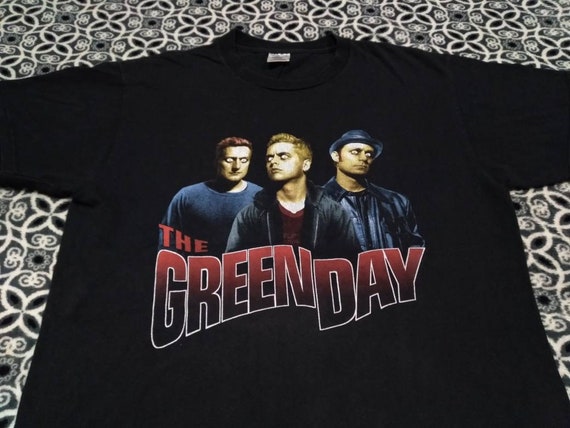 Vintage The Green day punk rock band music t shirt
