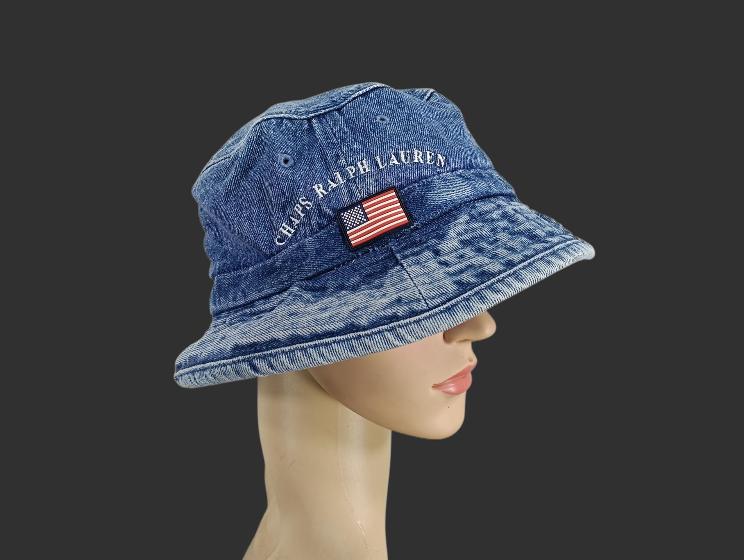 Vintage Ralph Lauren Denim Hat Cap - Etsy