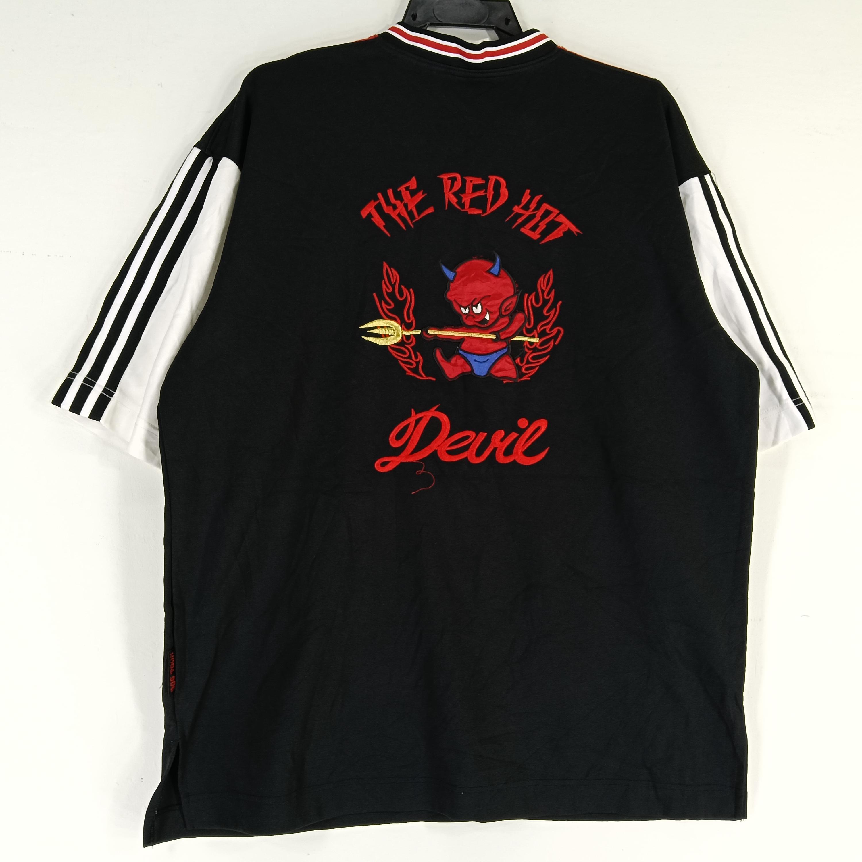 Vintage 90s Dogtown Devil Black Red Xlarge Jersey Dog Town 