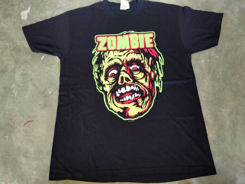 Vintage 90's Rob Zombie Bring Out Your Dead Band Black Large T
