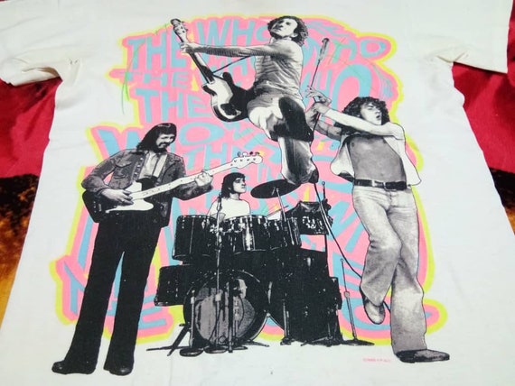 Vintage The who band men's t shirt