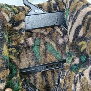 Vintage Bluebills Äkta Trädkamouflage Tröja Jacka Med Halv Dragkedja Liten Kamouflage Militärstil Jaktskog Mossy Oak T-shirt Storlek S bild 7