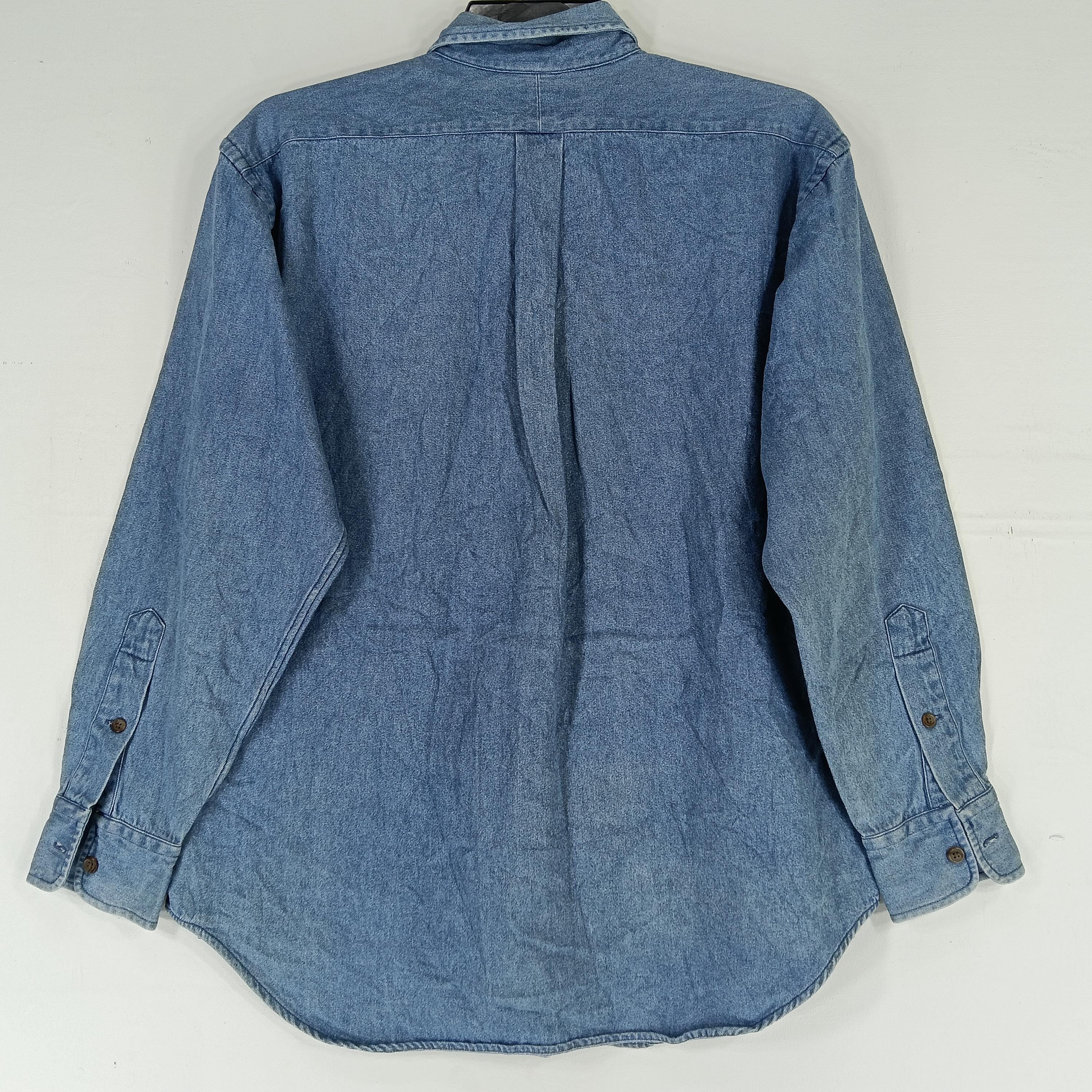 Vintage Polo Country Ralph Lauren Jeans Shirt Small 90s Polo Pony