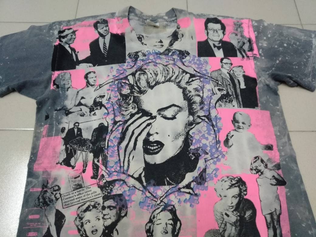 Vintage 90's Marilyn Monroe American Actress Singer Mosquitohead