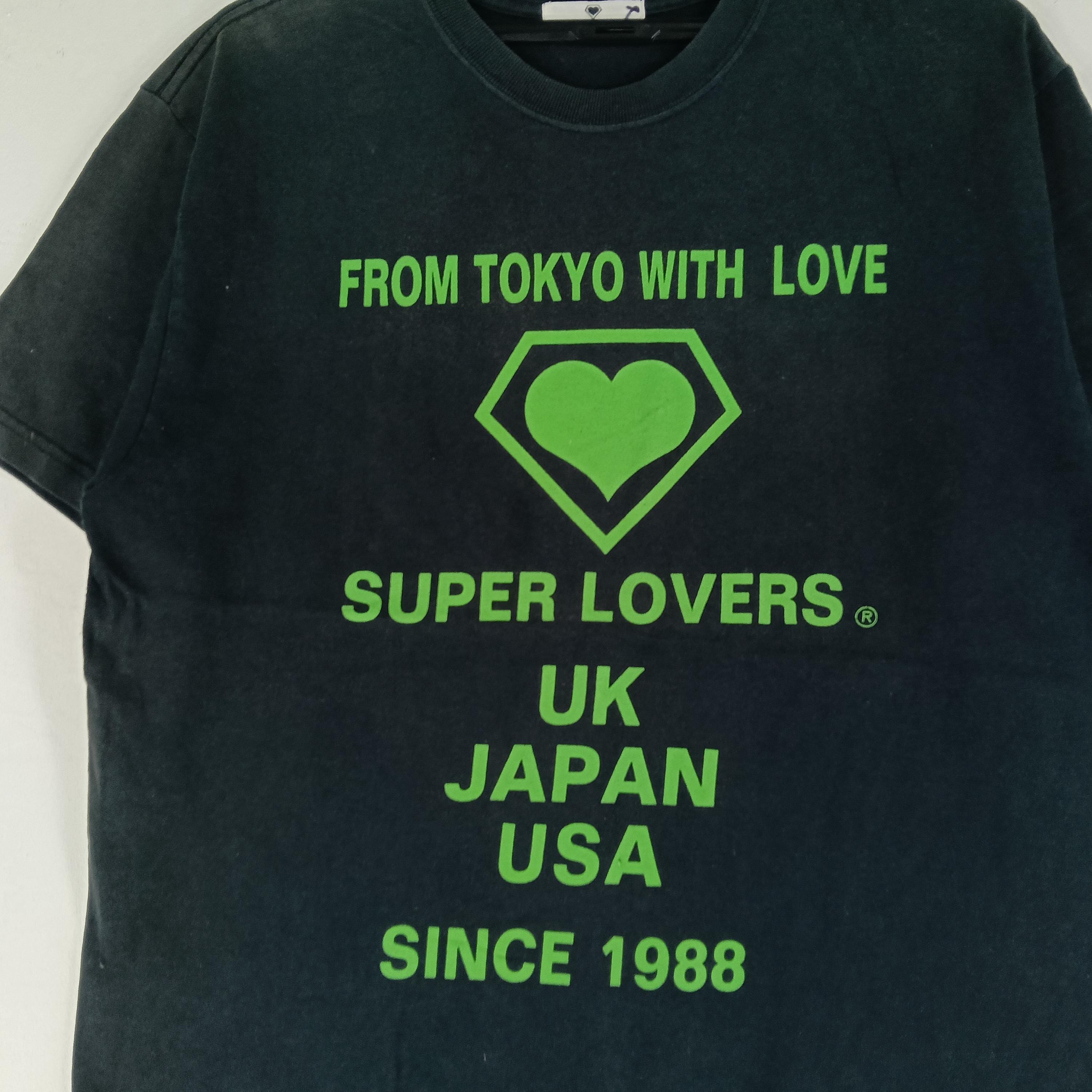 ミュージシャン CDL TOKYO vintage Tee L size Vintage Super Lovers Japanese Brand Black Medium T Shirt