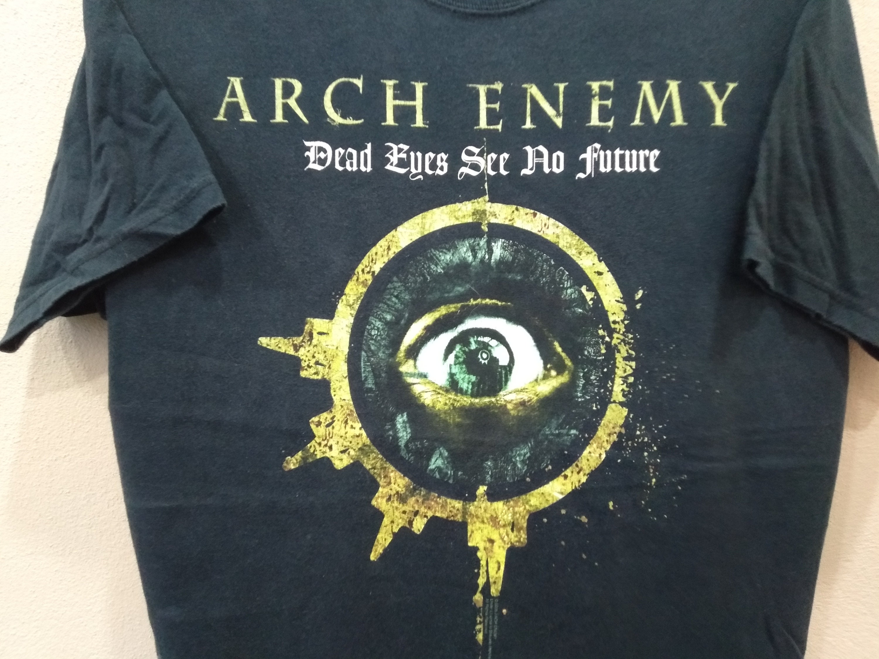 Vintage Y2k Arch Enemy Swedish Melodic Death Metal Band Black