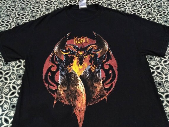 Vintage Korn metal band t shirt