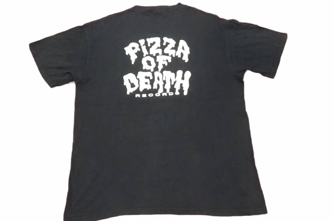 トップス JUN GRAY RECORDS PIZZA OF DEATH PUNK JUN GRAY RECORDS PIZZA OF DEATH PUNKS