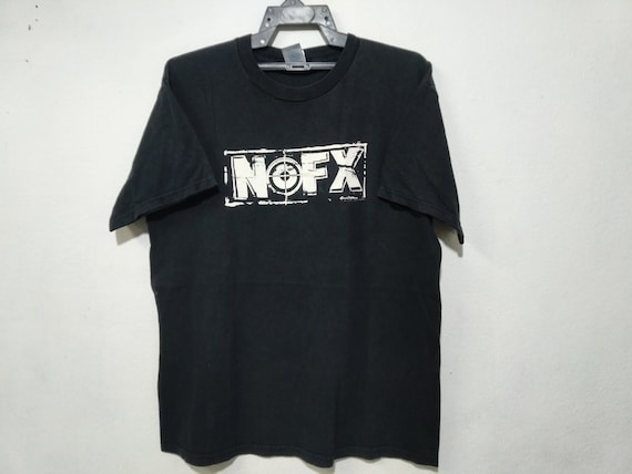 ヴィンテージ Nofx パンクバンド ブラック ラージ Tシャツ Nofx