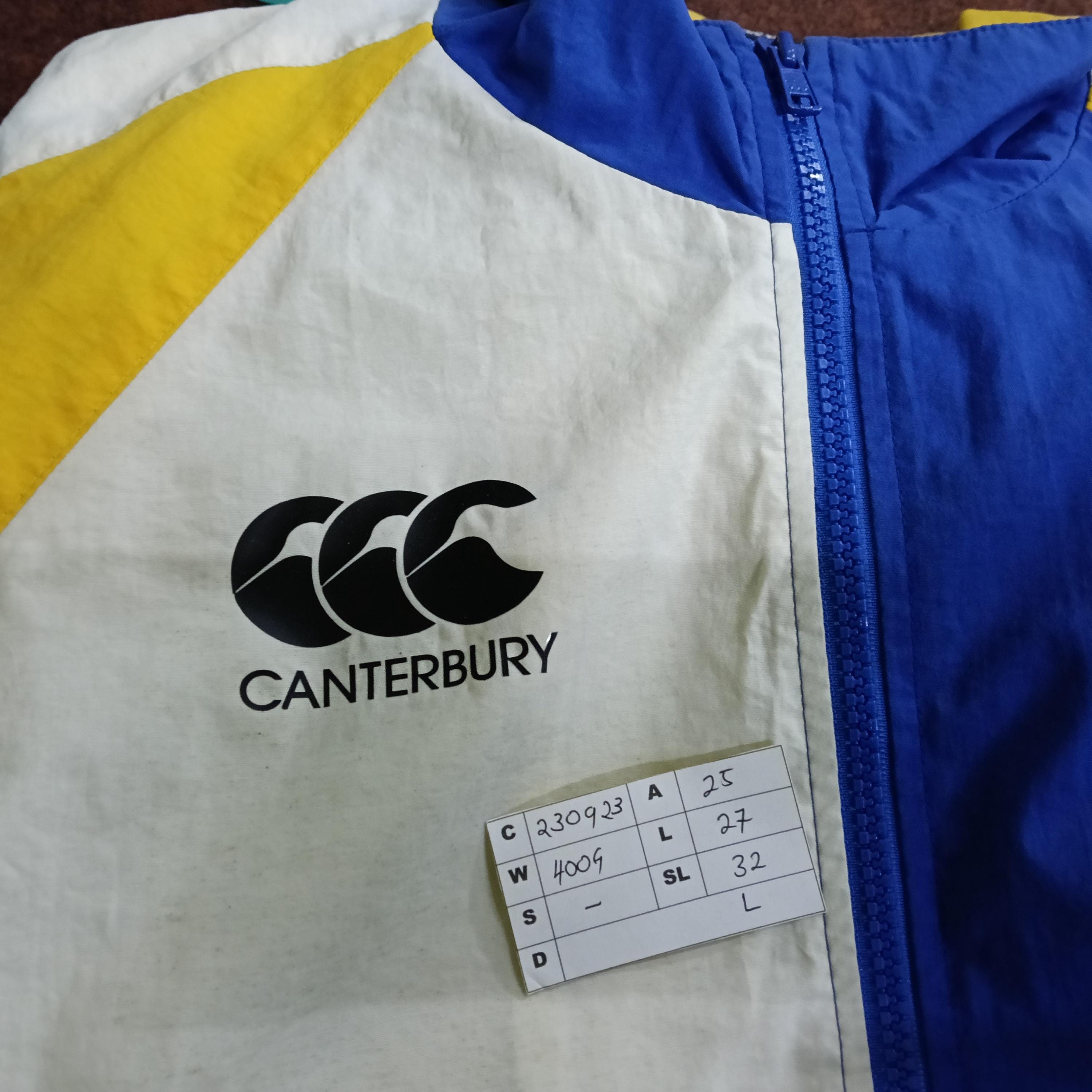 Vintage Canterbury of New Zealand Rugby Multicolor Large