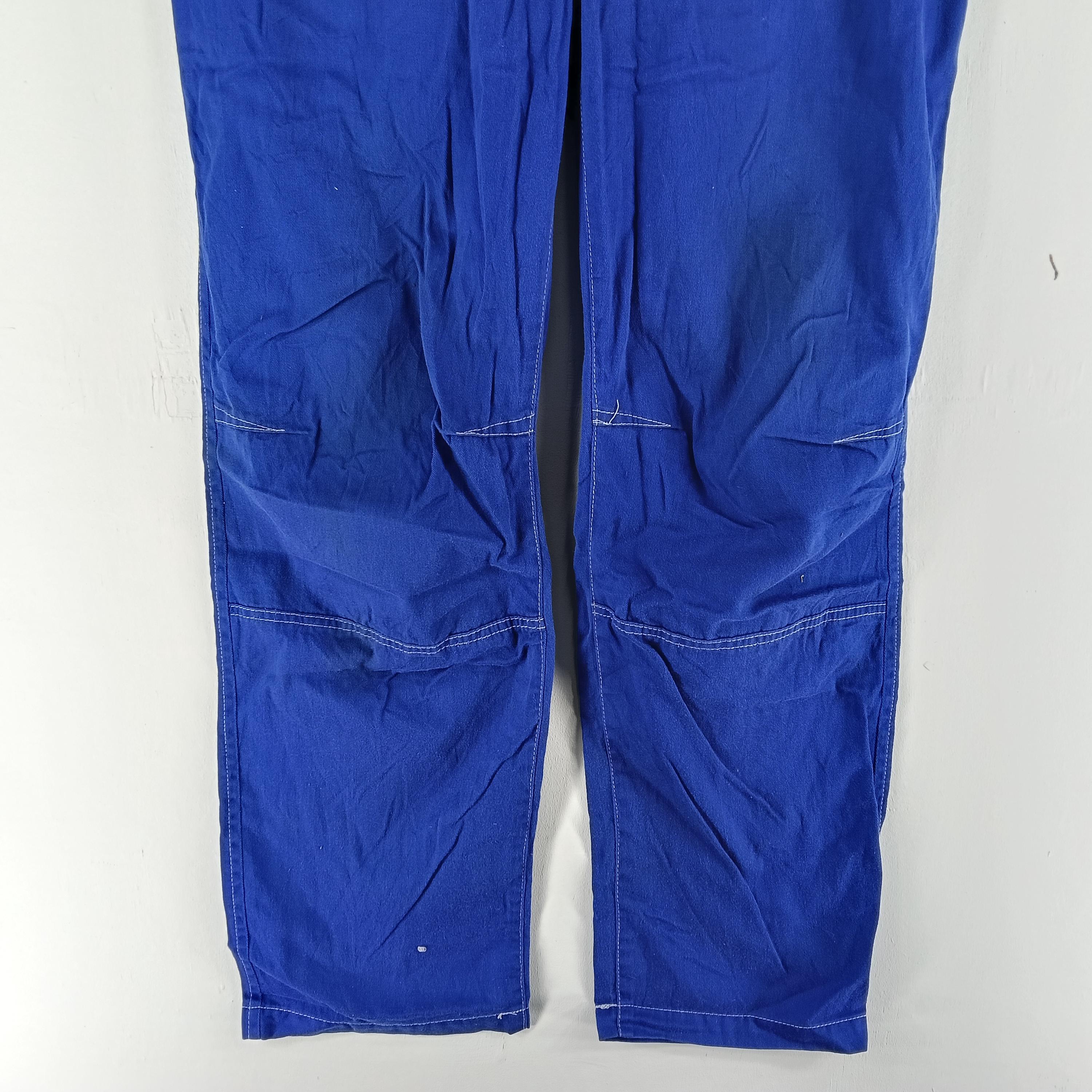 Vintage 90's Nissan Coverall Jdm Factory Faded Blue Coveralls
