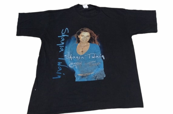 Vintage Shania Twain Canadian Singer Songwriter Black… - Gem