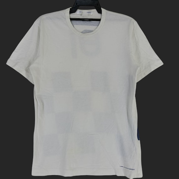 Vintage Comme Des Garcons White Tshirt Large Comme Des Garcons