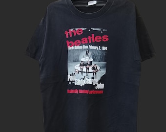 Vintage Y2K the Vines Australian Rock Band Black Large T Shirt the