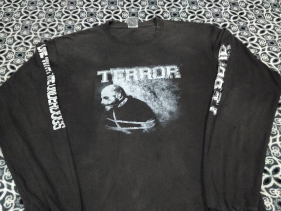 Vintage Terror band long sleeve tour t shirt