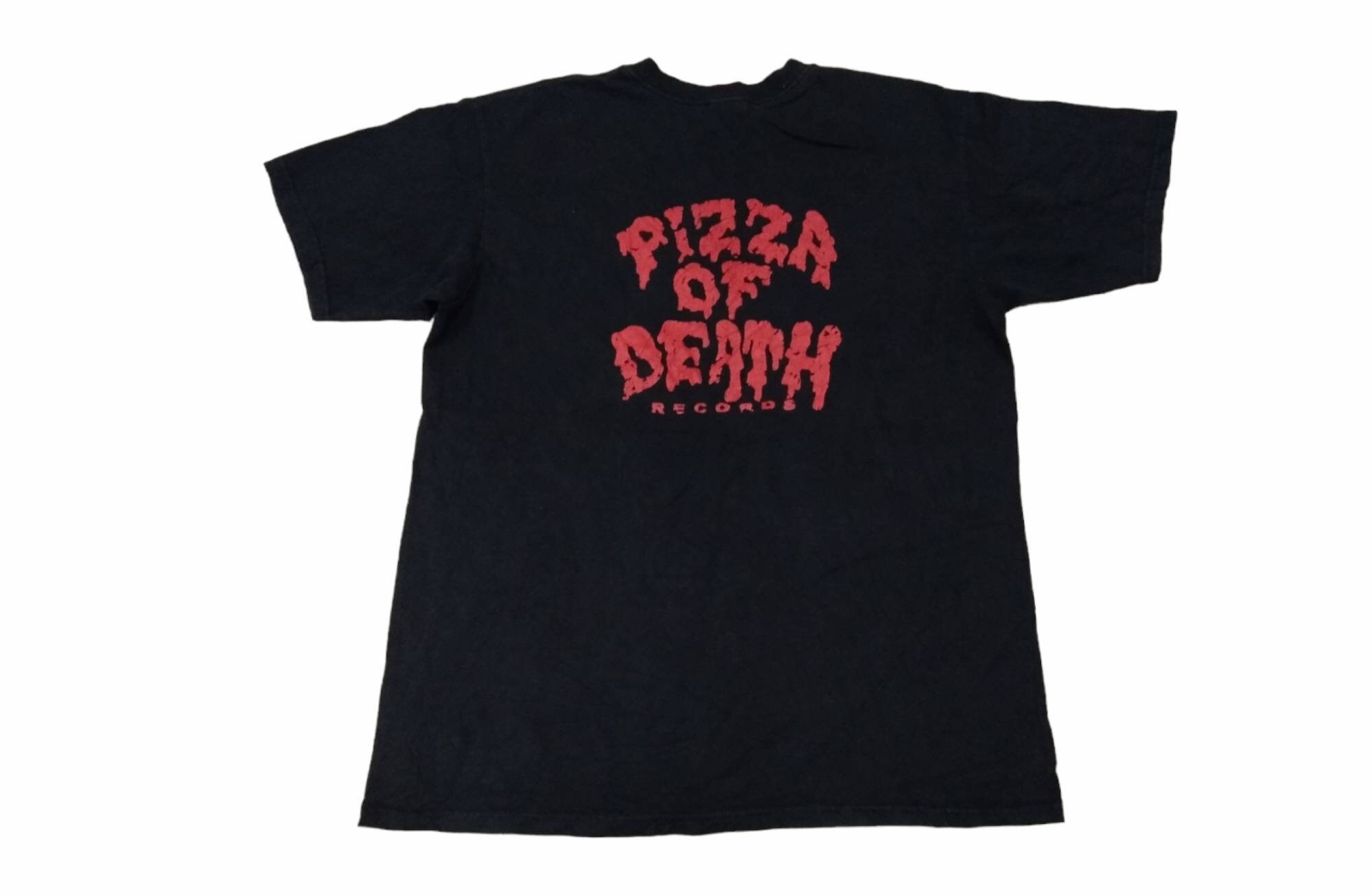 Vintage Pizza of Death Japanese Record Black Large T Shirt - Etsy