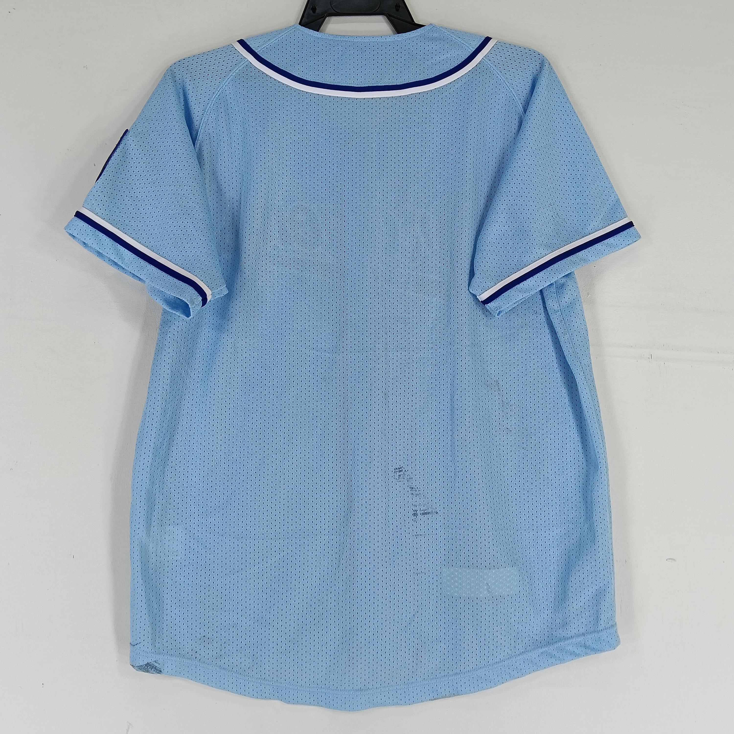 Vintage 90's Dragons Baseball Japanese Blue Small Jersey Baseball