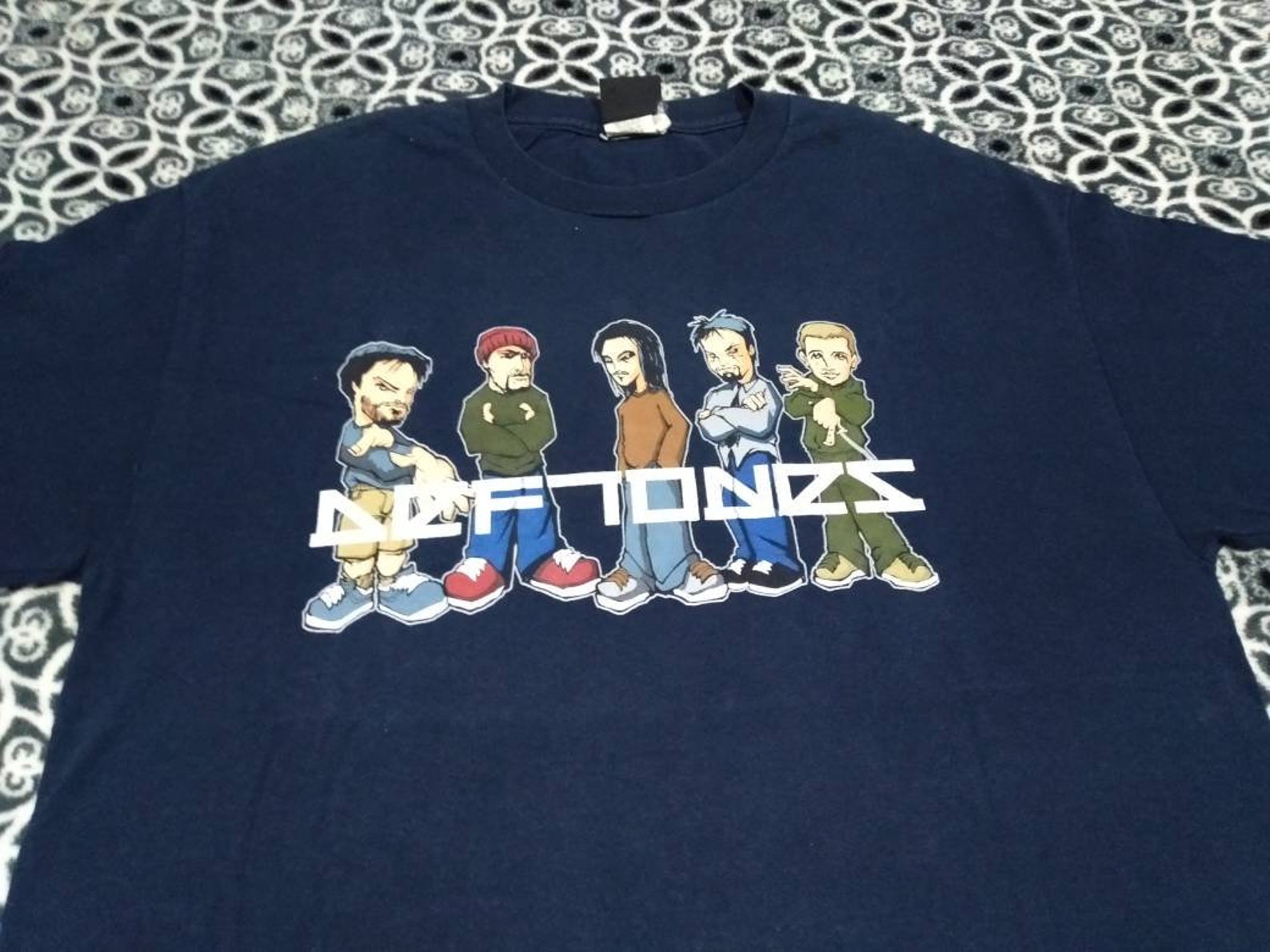 deftones band tee