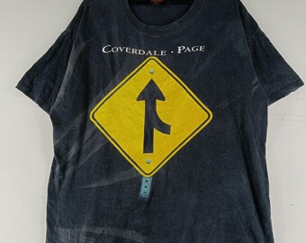 JAPAN 希少！ジミー・ペイジ　カヴァーデール TOUR Tシャツ 1993 ミュージシャン