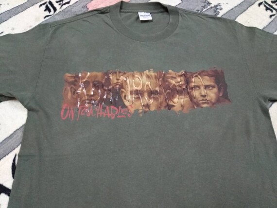 Vintage Korn metal band 90s men's t shirt