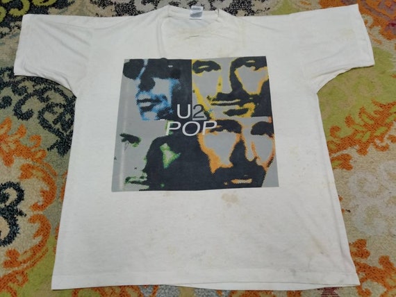 Vintage 90's U2 Irish Rock Band Alternative Indie… - image 2
