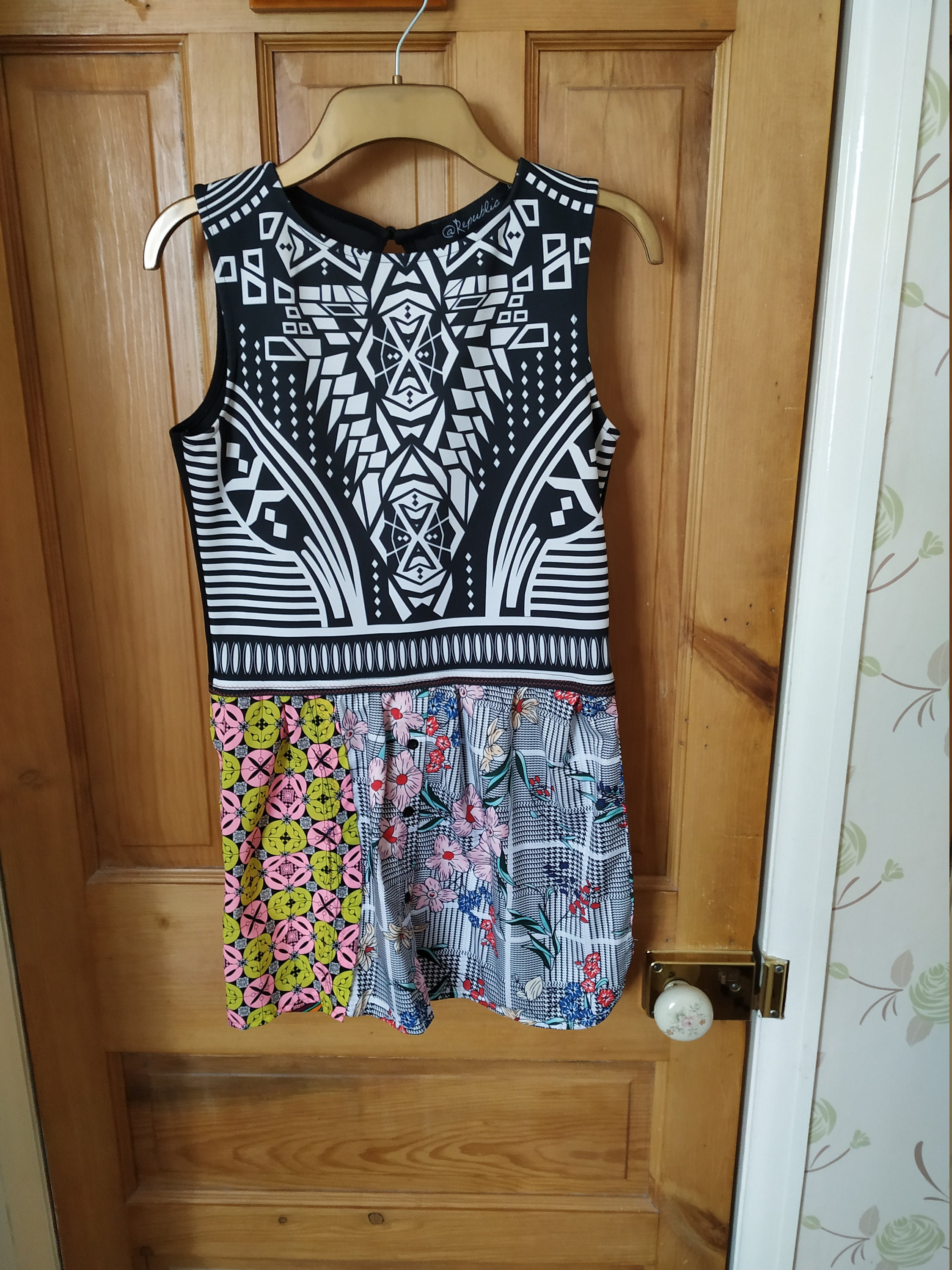 Women's petite tunic Size 10 UK/ EU 36 / USA 6 funky Etsy