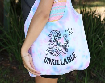 Unkillable Tie Dye Tote Bag