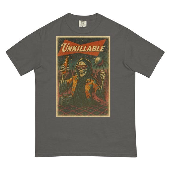 Unisex garment-dyed heavyweight t-shirt