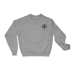 Printed Champion Sweatshirt, Embroidered Logo