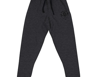 Unkillable Reaper Unisex Fleece Joggers: Cotton-Blend, Tapered Fit