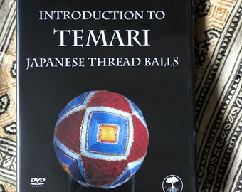 Introduction to Temari – Japanese Thread Balls - Instructional video class(DVD) – DIY – Embroidery – Japan – Folk Art – Handmade – Beautiful