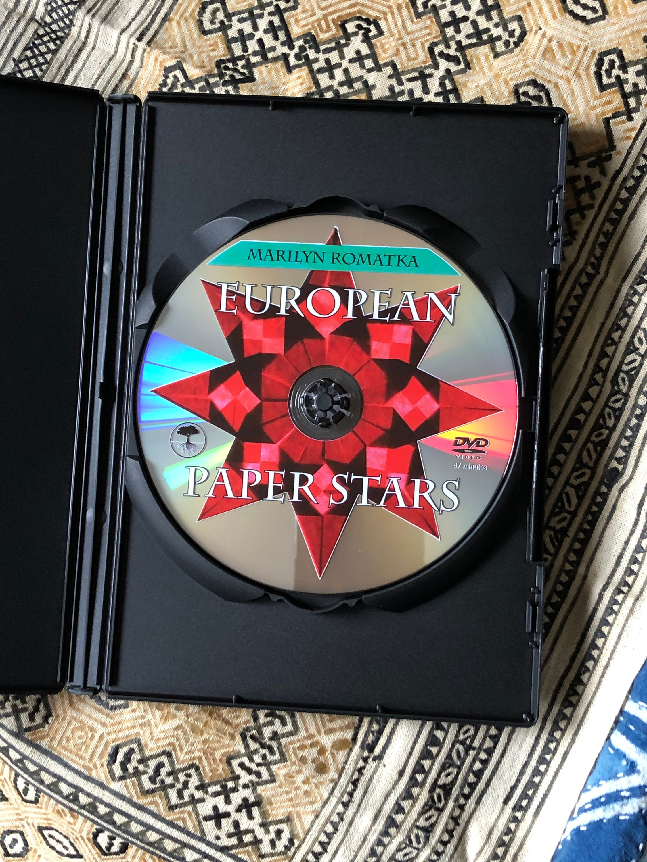 European Paper Stars - Instructional Video Class (DVD) – DIY – Paper ...