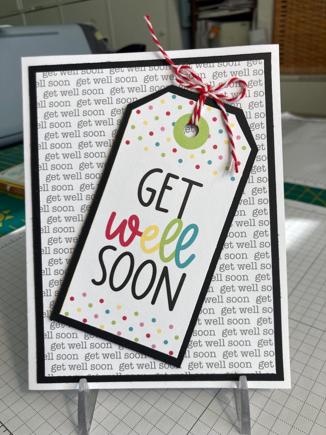 Simple Get Well Soon Card - Etsy