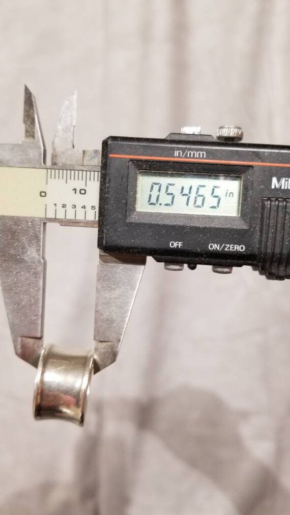 Vintage handmade silver statement ring. - image 4