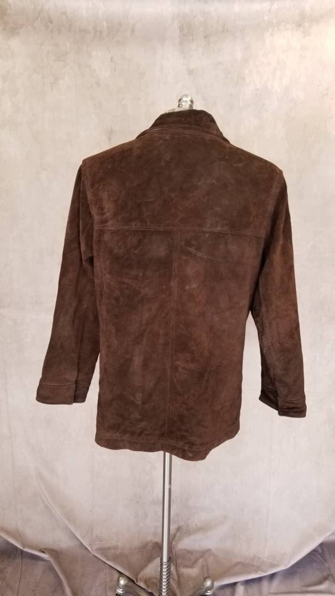 Banana republic men's suede jacket Etsy