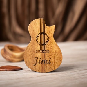 Personalized Guitar Pick with Case