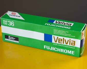 Expired Fuji Velvia 50 ISO - 35mm Slide Film - 5 Rolls