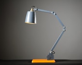Vintage Industrial Machinists 39 Memlite 39 Articulating Desk Table Lamp - 1950 39 s.