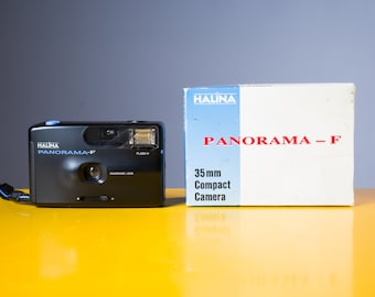Vintage 1980&#39;s Halina Panorama 35mm Analogue Compact Film Camera - Photography