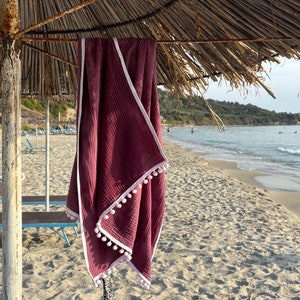 Muslin beach towel shop