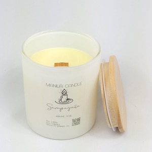 Sampaguita Candle | Jasmine Candle | Manila Candle | Philippine Inspired Candle | Filipino made Candle | Soy Candle