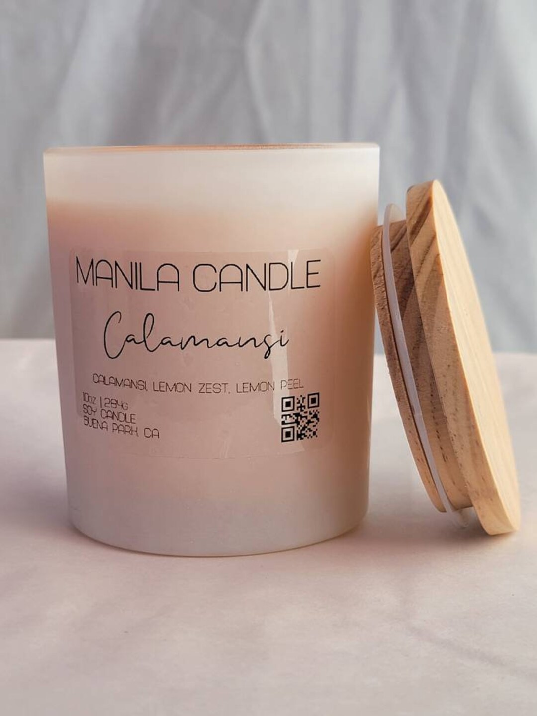 Calamansi Scented Soy Candle Philippine Lime Philippines Inspired