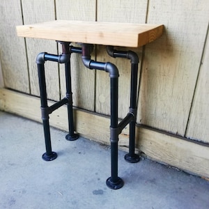 Designer table legs,Industrial black pipe legs,Vintage table legs, Iron pipe table legs, Rusric coffee  table legs,Dining iron table legs