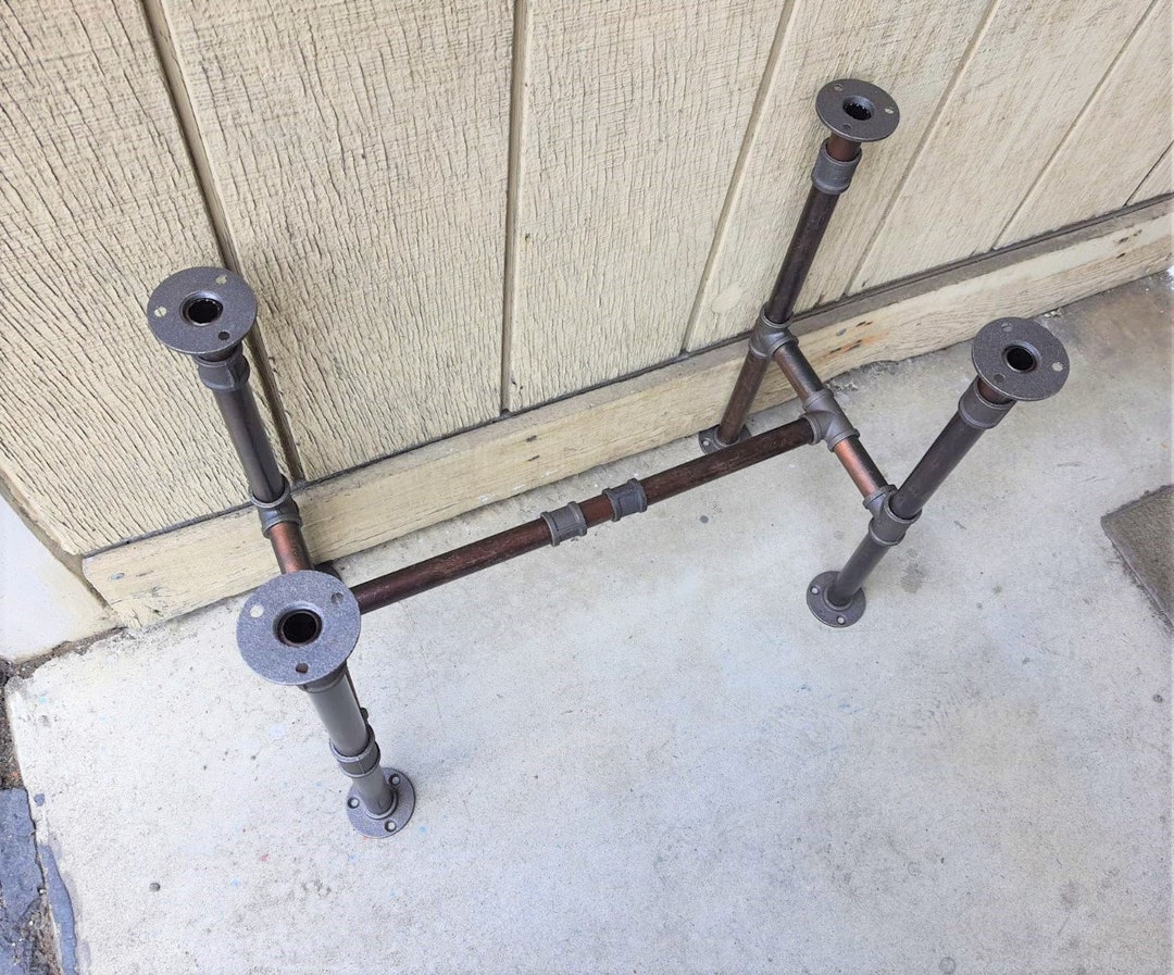 Vintage Table Legs With Crossbardinning Vintage Table Legs Etsy