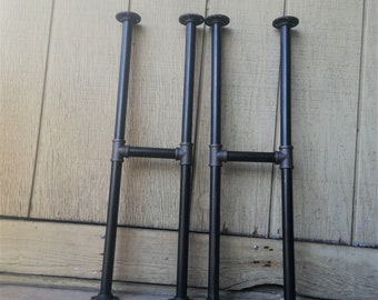 Bar table legs,Metal table legs, High bar table legs,Furniture legs,Tall pub legs,Tall table legs, Industrial high pipe legs, Pub table legs