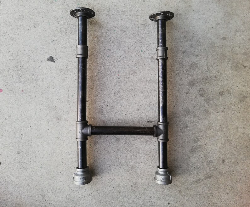 Vintage Black Iron Legs Coffee Table Legs Furniture Etsy