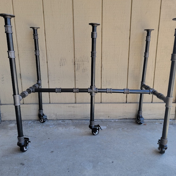 Table With Casters Etsy