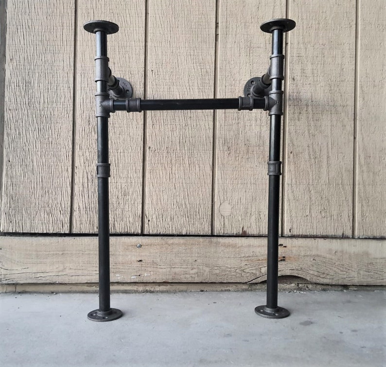 Sink Frame Sink Support Industrial Pipe Legs Sink Base Etsy