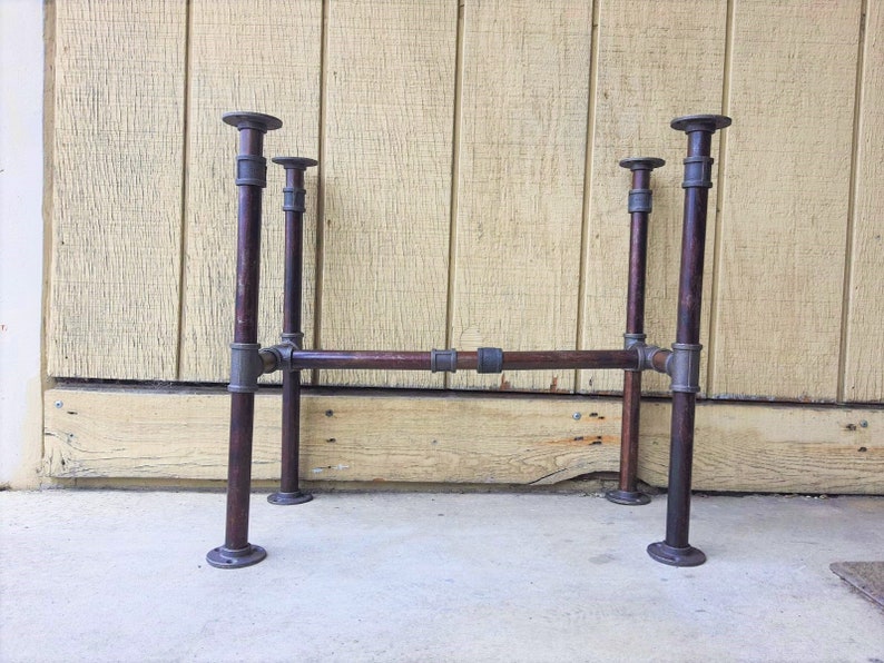 Vintage Table Legs With Crossbardinning Vintage Table Legs Etsy