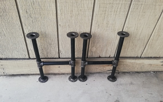 Cast iron pipe table legs deals